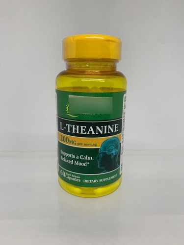 Vence May2023 L-theanine 200mg - 60 Cap Puritan's Pride