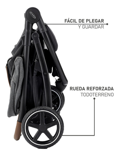 Graco Outpace Lx Sistema De Viaje Todoterreno Para Bebes Incluye Cochecito Y Asiento Infantil Para Automóvil Alto Rendimiento Práctico Y Duradero