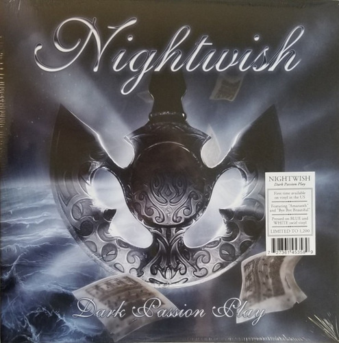 Nightwish Dark Passion Play Blue White Version Vinilo Nuevo