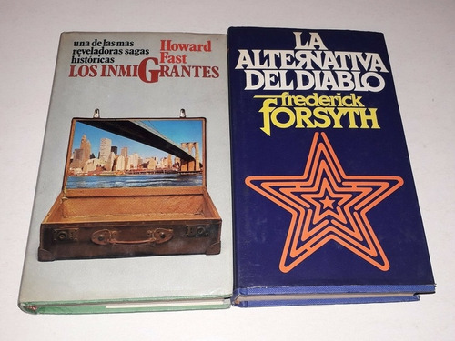 2 Libros De Circulo De Lectores Los Inmigrantes-howard Fast 