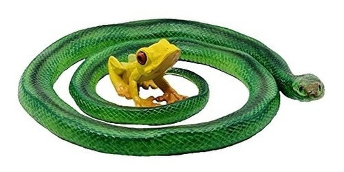 Muñecos Juego De Rana Y Serpiente Para Decoración