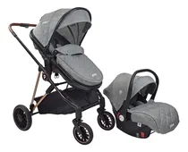 Comprar Coche Cuna Con Portabebe Para Bebe Tipo Moises Priori Ana Ts Color ocuro Chasis Gris