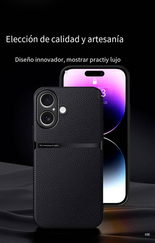 Funda Para Redmi Note14 4g/note 14 Pro 4g De Piel Sintética Y Silicona Tpu Suave Ultrafina A Prueba De Golpes