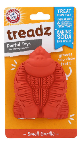 Arm & Hammer Treadz Juguete Dental Para Perro Mini Gorila
