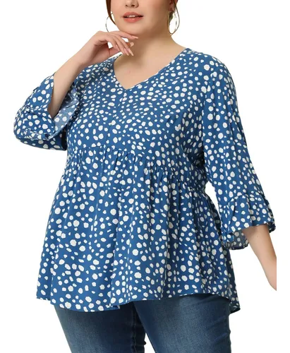 Blusa polka dots hotsell