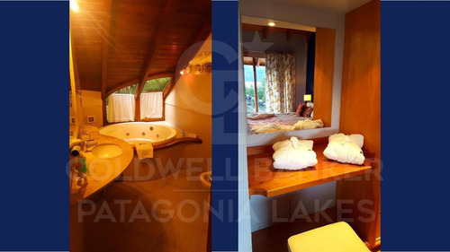 Venta Hostería 1100m2, Lote De 5.000m2 En Bº Puerto Manzano Villa La Angostura Con Vista Al Lago