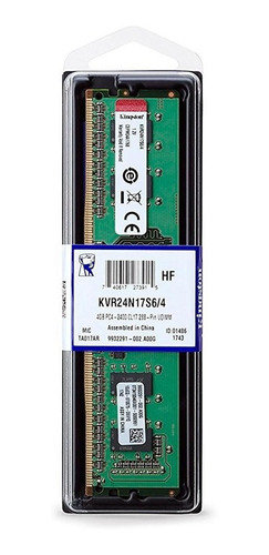 Imagem 2 de 3 de Memoria Ram 8gb 4+4 Ddr4 2400mhz