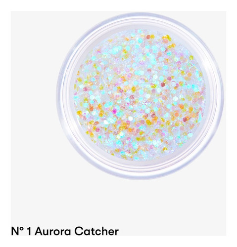 Unleashia Get Loose Glitter Gel Mini, Efecto Destellante Color de la sombra N°1 Aurora Catcher