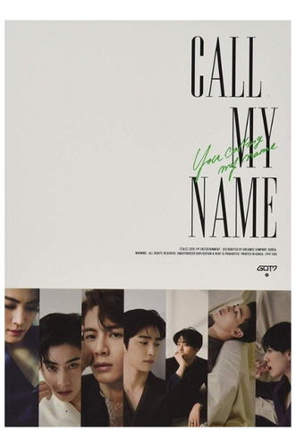 Got7 Album Oficial Call My Name Versión V