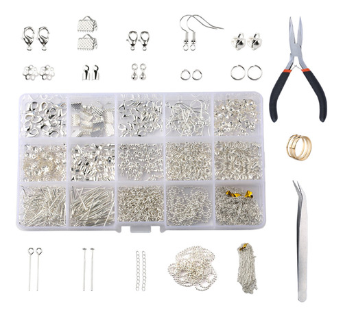 Suministros Para Hacer Joyas Pulseras Con Broches De Plata