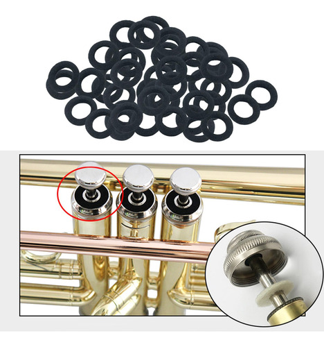 150 Arandes De Válvu De Trompeta De Para Instrumentos