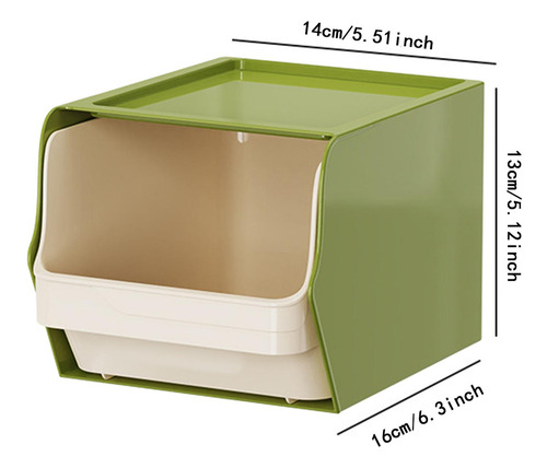 Casa De Paquetes De Té Case De Exhibición Verde