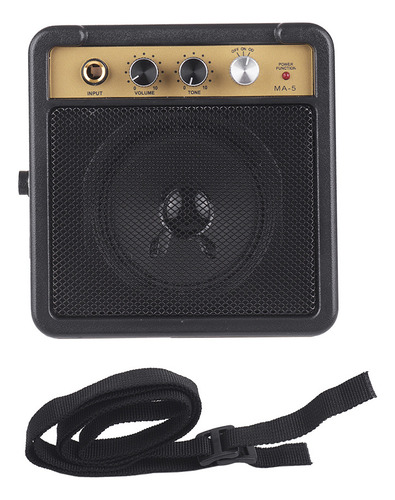 A+ Mini Amplificador De Guitarra De 5 W, Entrada De 6,35