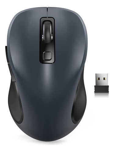 Trueque Mouse Inalmbrico Para Laptop, Mouse Ergonmico De 2.4