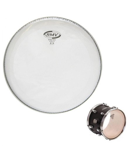 Parche Rmv 13 Hidraulico Para Tom Redoblante Percusion Bata