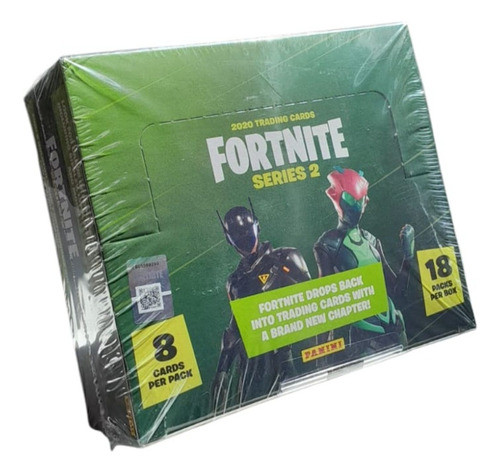 Caja De 18 Sobres Fortnite Serie 2 Drops Back Panini Idioma Español