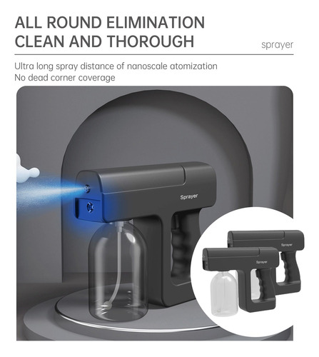 2x Usb Recargable Eléctrico Spray Nano Atomizing
