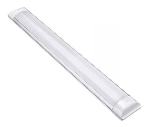 Imagem 4 de 5 de 10 Luminarias Led Sobrepor Slim Linear Branco Frio 18w 50cm