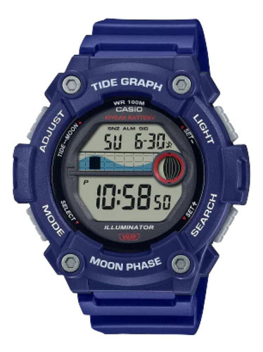 Reloj Para Hombre Casio Casio Ws-1300h-2avdf Azul