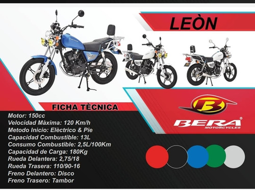 Imagen 2 de 12 de Motos Bera