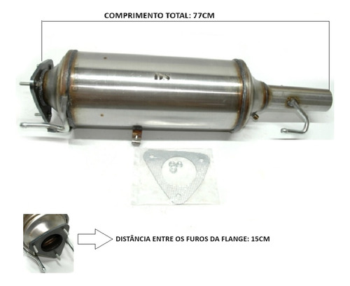 Filtro De Particula Dpf Para Ducato/jumper/boxer 2018 2019..
