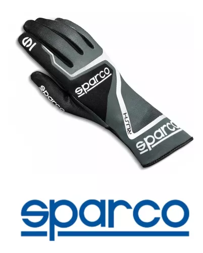 Guantes SPARCO RUSH GREY BLACK • Diseñado al completo.