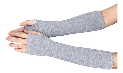Sc Guantes Invierno Muñeca Brazo Calentador De Manos Tejido