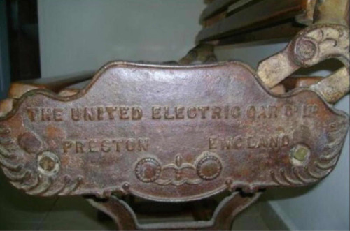 Imagen 1 de 2 de Banca Ferroviaria Inglesa. The United Electric Car Company.