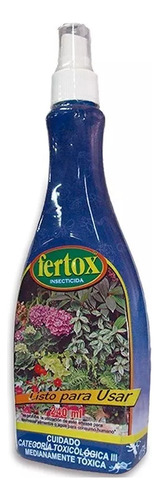 Fertox Insecticida Jardín 240cc Cuidado De Plantas