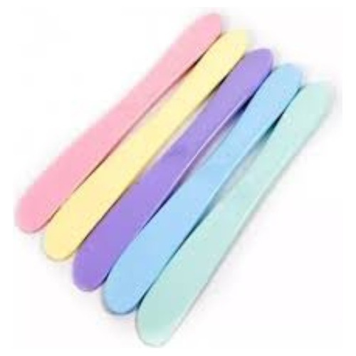 Cuchillo Untador Pastel Acrílico Desayuno Utensilio Pack X10