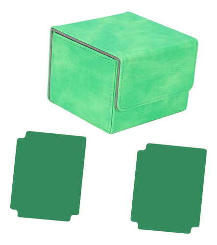 Caja De Baraja De Cartas Coleccionables, Rejilla Verde Claro