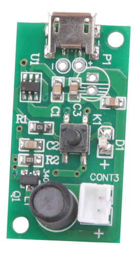 Placa De Circuito Con Controlador De Niebla Y Humidificador