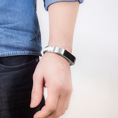 Greeninsync - Compatible Con Bandas De Metal Fit Bit Alta, R