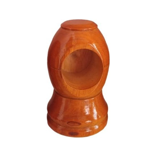 Soporte Bolillero Sencillo Para Cortina En Madera X 1 Und