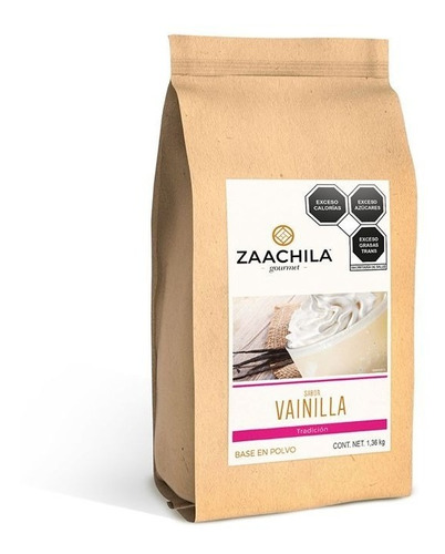 Zaachila Base Para Frappe, Sabor: Vainilla Frappe Mix