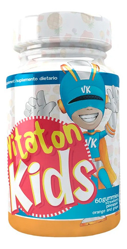 Multivitamínico Vitaton Kids 60 Gomitas Masticables Healthy America