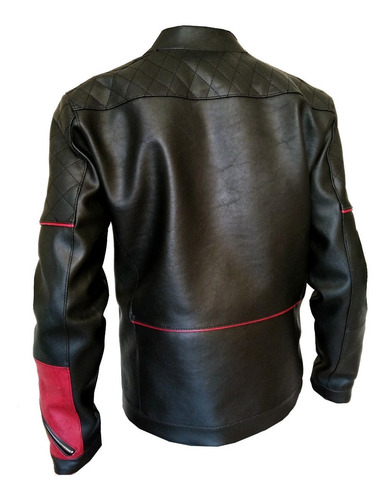 Imagen 7 de 8 de Campera Blood Cuero Eco Hombre