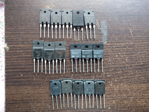 Bu515d C5552 2sc5552 6n80fi. C4589 2sc4589.6n80. Kit 16pças