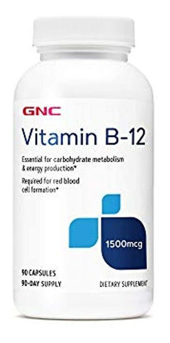 Gnc Vitamina B-12 1500 Mcg