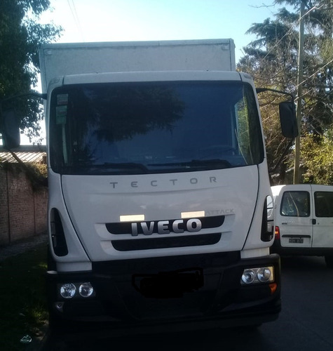 Iveco Tector 2016 Chasis+caja Paquetera+pala