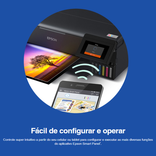 Impressora Multifuncional Epson L3250 Ecotank Cor Wi-fi Usb