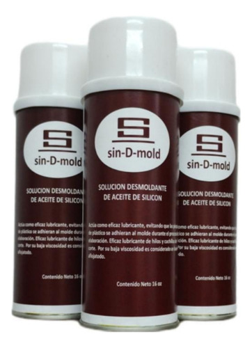 Desmoldante De Silicón En Spray, 473ml, 6 Piezas 