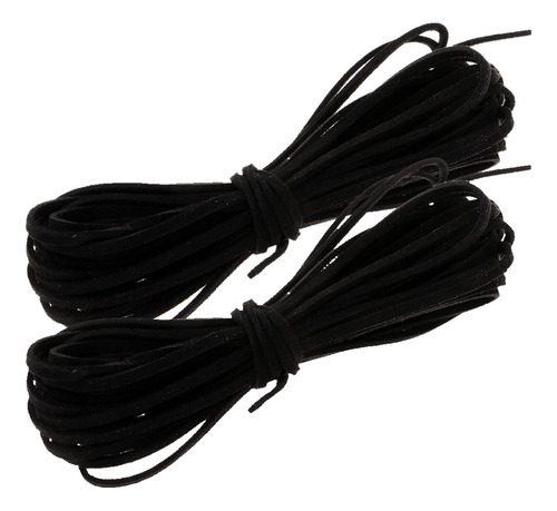 4 Rollos De Cuerda De Cuero De Pu Para Collar Pulsera Diy