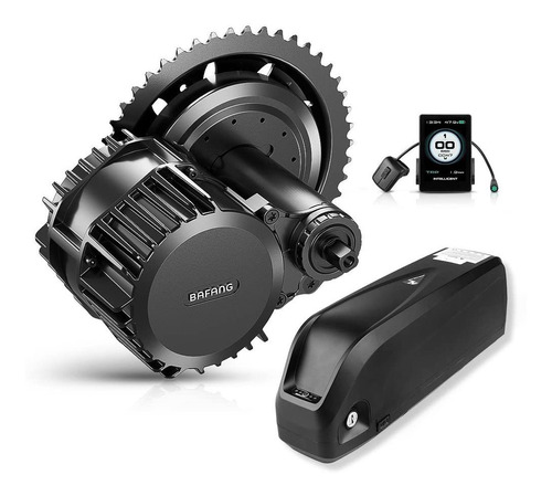 Bafang Kit Transmision Media Bateria Motor Bicicleta Hd