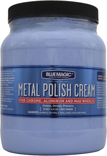 Crema Para Pulir Metales Bluemagic 550, 72 Oz, 0, 0