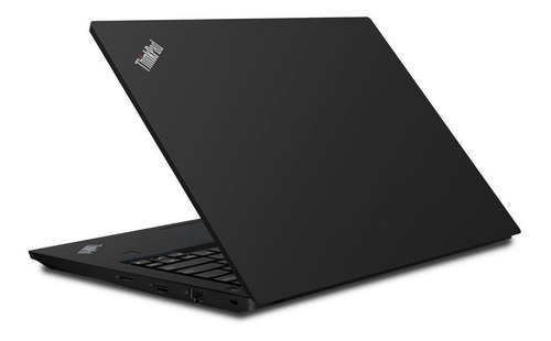 Notebook Lenovo ThinkPad E490 preta 14", Intel Core i7 8565U 8GB de RAM 256GB SSD, Intel UHD Graphics 620 1366x768px FreeDOS
