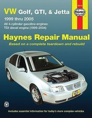 Hm Vw Golf Gti  And  Jetta 1999-2005 - Haynes