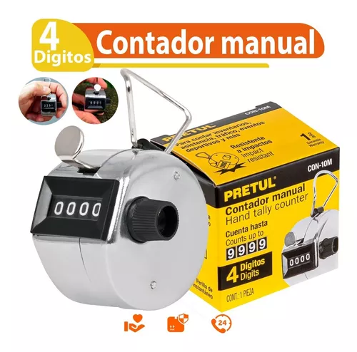 Contador Manual 10 Mil Pretul