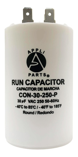 Condensador/ Capacitor De Marcha 30 Mfd 250vac C/terminales