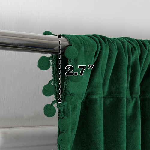 Cortinas De Terciopelo Para Dormitorio, Bloqueo Luz Solar, N